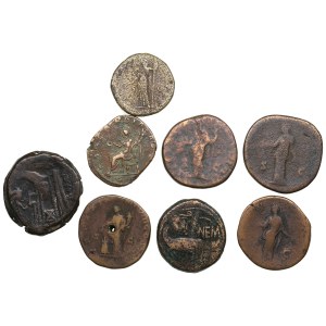 Group of Roman coins (8)