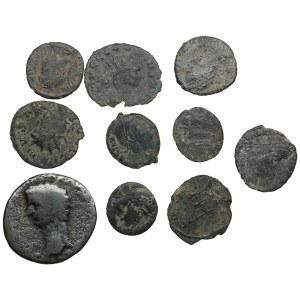 Group of Roman Empire coins (10)