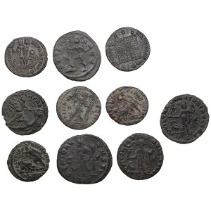 Group of Roman Empire coins (10)