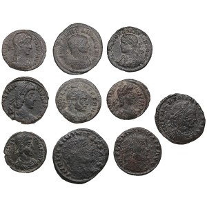 Group of Roman Empire coins (10)