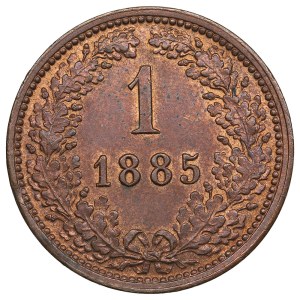Austro-Hungarian Empire (Vienna) 1 Kreuzer 1885 - Franz Joseph I (1848-1916)