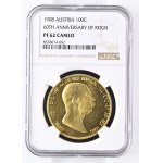 Austro-Hungarian Empire (Kremnica) 100 Corona 1908 - Franz Joseph I (1848-1916) - NGC PF 62 CAMEO