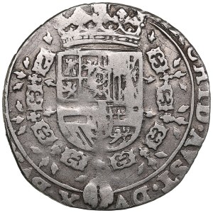 Spanish Netherlands, Duchy of Brabant (Brussels?) ¼ Patagon 1645 - Philip IV (1621-1665)