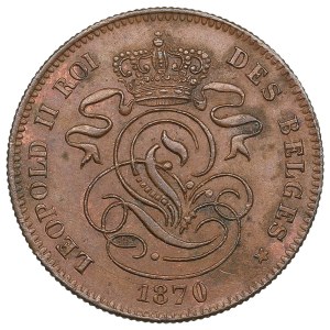 Belgium (Brussels) 2 Centimes 1870 - Leopold II (1865-1909)