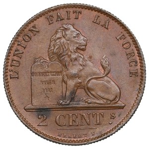 Belgium (Brussels) 2 Centimes 1870 - Leopold II (1865-1909)