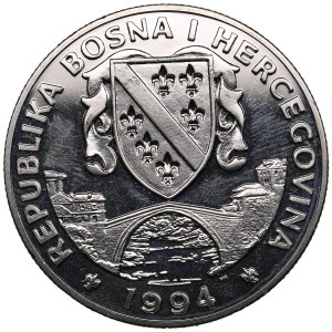 Bosnia and Herzegovina (Pobjoy mint) 500 Dinara 1994 - Black bear