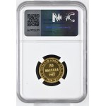 Finland / Russia (Helsingfors mint) 20 Markkaa 1912 L - Nicholas II (1894-1917) - NGC MS 65+