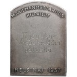 Finland Silver Prize Plaquette 1937 - World Championship Competitions