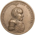 Poland (Białogon Foundry) Cast Medal ND - Władysław I Łokietek (1320-1333)