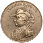 Poland (Białogon Foundry) Cast Medal ND - Władysław IV Vasa (1632-1648)