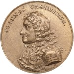 Poland (Białogon Foundry) Cast Medal ND - John II Casimir (1648-1668)