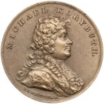Poland (Białogon Foundry) Cast Medal ND - Michael Korybut Wiśniowiecki (1669-1673)