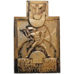 Poland Gilt Silver Plaquette 1931 - International Shooting Competition in Lwów