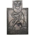 Poland Silver Plaquette 1931 - International Shooting Competition in Lwów