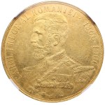 Romania (Brussels mint) 50 Lei 1906 - Carol I (1881-1914) - NGC AU 58