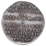 Sweden Silver Medal 1682 - Birth of Crown Prince Karl (XII), 17 June 1682 - Karl XI (1660-1697)