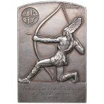 Sweden Silver Prize Plaquette 1929 - Nordic Championship in Free Rifle