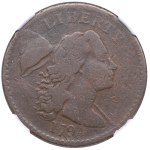 USA (Philadelphia mint) 1 Cent 1794 - NGC VG 10 BN