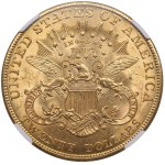 USA (Philadelphia mint) 20 Dollars 1907 - NGC MS 62