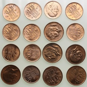 Group of coins: Belgium 20, 50 Centimes - Baudouin I (1951-1993) (16)
