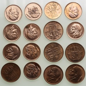 Group of coins: Belgium 20, 50 Centimes - Baudouin I (1951-1993) (16)