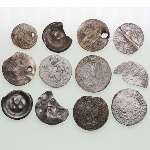 Group of coins: Germany, Polish-Lithuanian Commonwealth, Sweden (12)