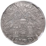 Free City of Riga ½ Mark 1565 - NGC MS 61