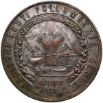Estonia Bronze (Silvered) Prize Medal ND (1920s) - Tallinn Society of Estonian Farmers - For Diligence