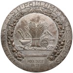 Estonia Bronze (Silvered) Prize Medal ND (1920s) - Tallinn Society of Estonian Farmers - For Diligence