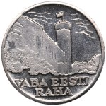 Estonia Cu-Ni Souvenir Token 1991 - Vaba Eesti Raha (Free Estonian Money)