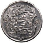 Estonia Cu-Ni Souvenir Token 1991 - Vaba Eesti Raha (Free Estonian Money)