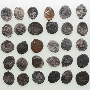 Russia, group of coins 1535-1584 - Ivan IV Vasilievich (1533-1584) (30)