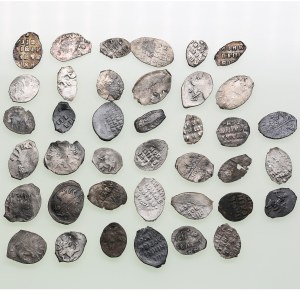 Russia, group of coins 1535-1717 - from Ivan IV Vasilievich to Peter I the Great (39)