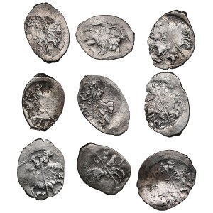 Russia, group of Kopecks 1535-1598 - from Ivan IV Vasilievich to Fyodor Ivanovich (9)