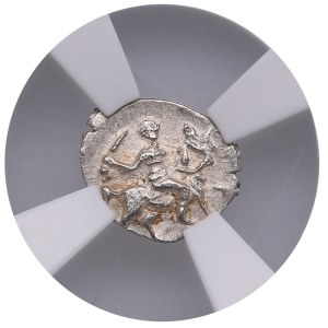 Rosja (Twer) AR Denga ND (1535-38) - Iwan IV Wasiliewicz (1533-84) - NGC MS 65