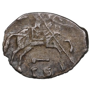 Rosja (Moskwa, stara mennica) AR Kopeck 1698 - Piotr I Wielki (1682-1721)