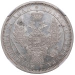 Russia (St. Petersburg mint) Rouble 1855 СПБ-HI - Nicholas I (1825-1855) - NGC MS 60