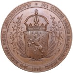 Finland / Russia Bronze Prize Medal 1894 - 10th Agricultural Exhibition in Vaasa - Alexander III (1881-1894)