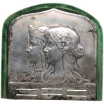 France / Russia Art Nouveau Perpetual Calendar (late 19th - early 20th c.) - France-Russia Alliance