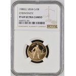 Russia (USSR, Leningrad mint) Chervonetz 1980 - NGC PF 69 ULTRA CAMEO