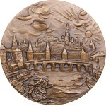 Russia (USSR, Leningrad mint) Bronze (Tombac) Medal 1988 - 150th Anniversary of the Birth of M. P. Mussorgsky