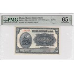 China (Russo-Asiatic Bank) 50 Kopeks - Harbin 1917 - PMG EPQ 65 Gem Uncirculated