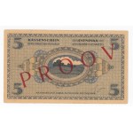 Estonia 5 Marka 1919 - Back SPECIMEN