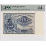 Estonia 100 Krooni 1935 - PMG 64 Choice Uncirculated