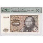 Germany (Federal Republic) 1000 Deutsche Mark 1980 - PMG 55 About Uncirculated