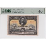Latvia 25 Lati 1928 - PMG 40 Extremely Fine