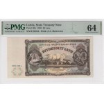 Latvia 20 Latu 1936 - PMG 64 Choice Uncirculated