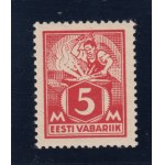 Estonia stamp 5 Marka 1922 - Sepp - Thin paper
