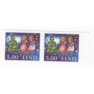 Estland Briefmarken, Weihnachten, 1998, ungezähnt