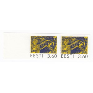 Estland Briefmarken, Juhan Jaik 100, 1998, ungezähnt